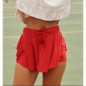Free People Movement On Point Skort red women's medium